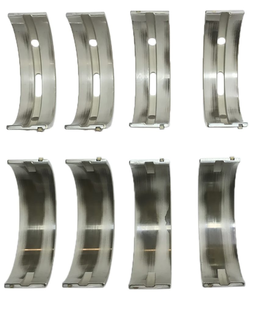 Bearing - a bearing surface may look shiny as it wears because the peak material with short spatial wavelengths has been removed during the run-in period. Michigan Metrology