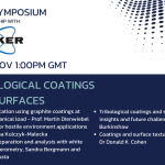 On November 28, Surface Ventures will be hosting their first Mini-Symposium, gathering renowned experts in the fields of tribology, surface engineering and metrology for a series of presentations on tribological coatings and surfaces.