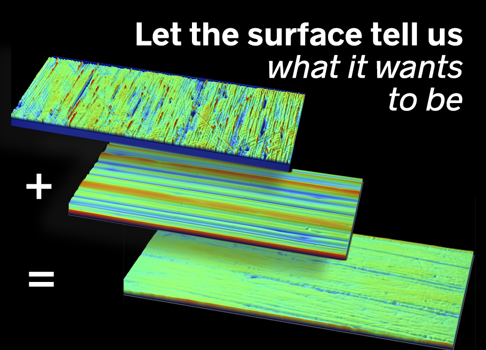 Surface Knowledge Let the surface tell you what it wants to be - Michigan Metrology