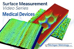 medical device, surface texture measurement, surface roughness measurement